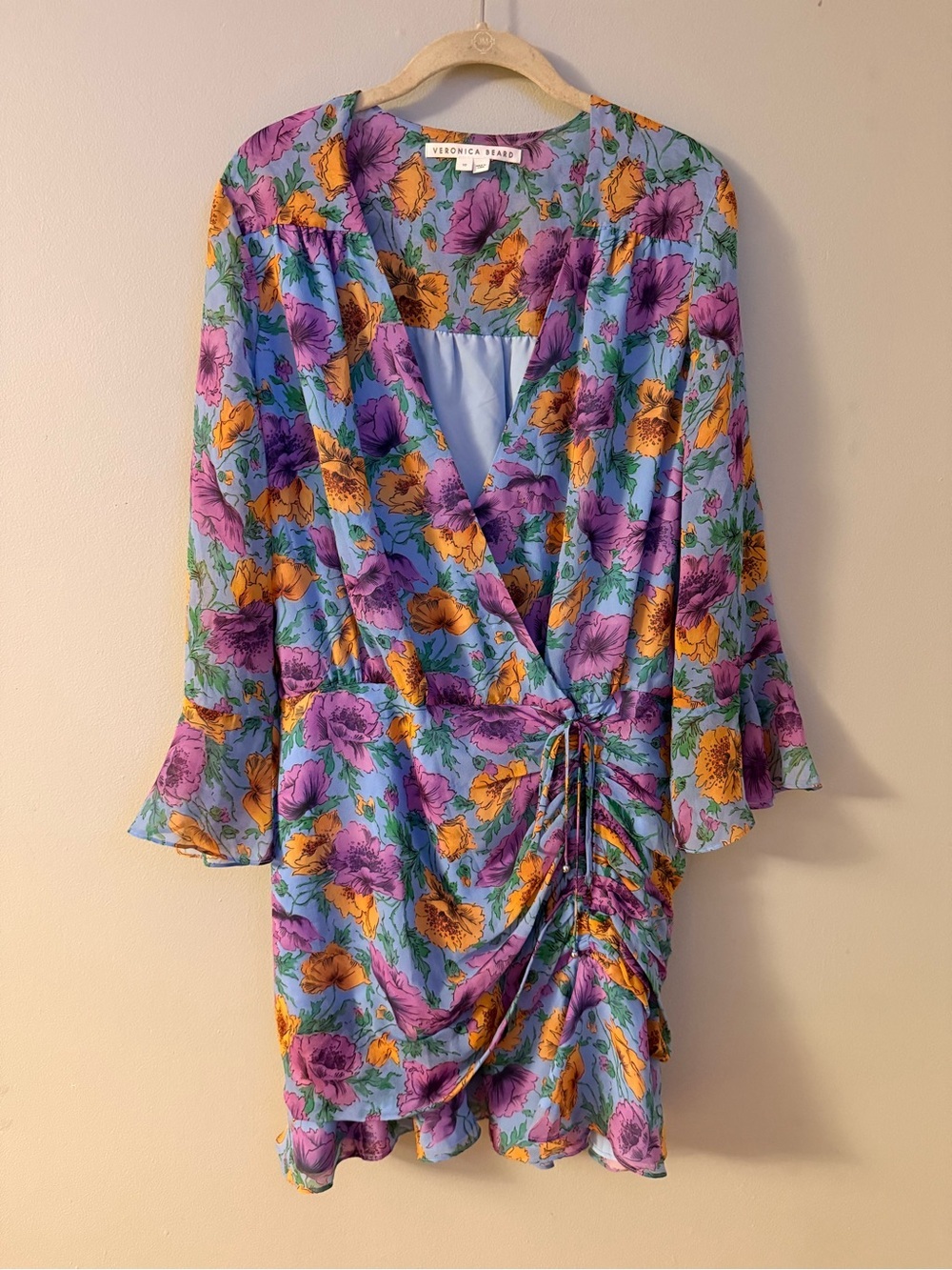 Veronica Beard 100% Silk Sean Dress - Picture 4 of 6